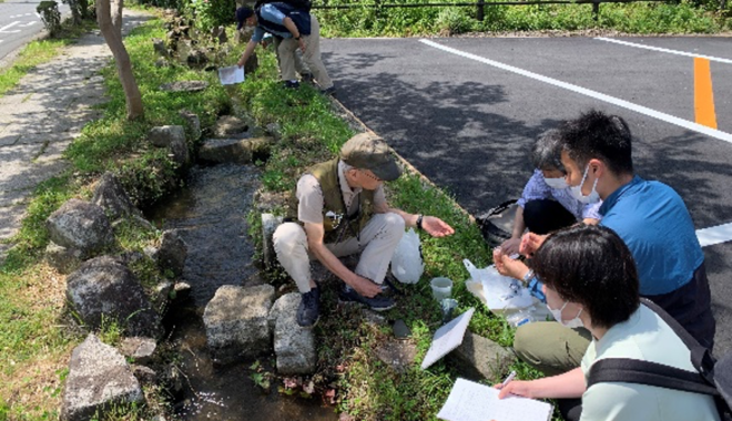 身近な水環境の全国一斉調査2023レポート in 舞岡川　　